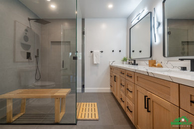 Example of a trendy bathroom design in San Francisco