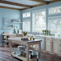 Faux Wood Blinds - Window Treatments