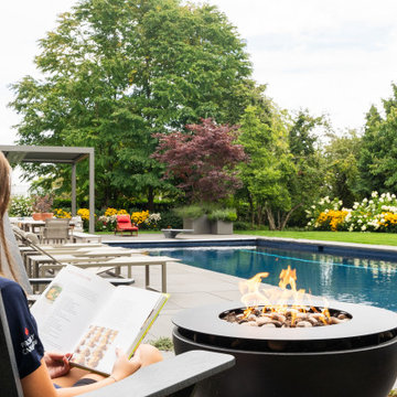 Modern Garden Lap Pool