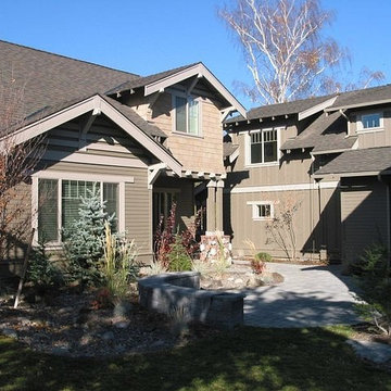 Courtyard Between the Living Units, Bend, Oregon