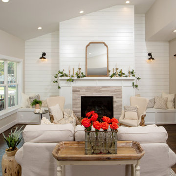 Black and White Farmhouse