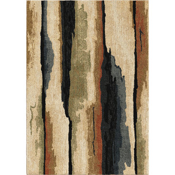 Palmetto Living by Orian Next Generation Rock Cliff Rug, Beige, 7'10"x10'10"