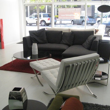 Barcelona Chair and Ottoman by Barcelona Designs