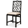 Brighton Bamboo Black Wood Dining Chairs