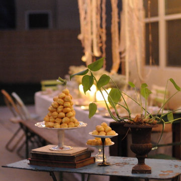 HOUZZ Holiday Contest: A Pretty Backyard DInner Party