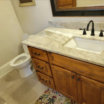 Aiken kitchen and bath in quartz and marble