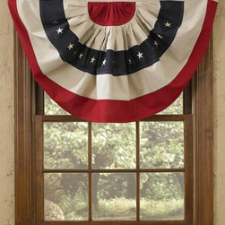 Antebellum American Flag Bunting - Holiday Decorations