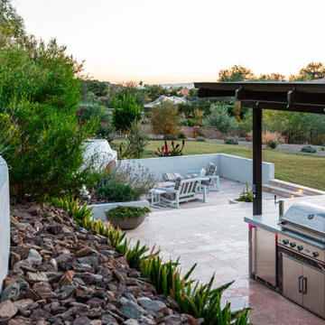 Paradise Pool and Outdoor Living Landscape on Paradise Valley