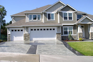 Inspiration for an exterior home remodel in Seattle