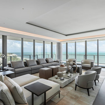 Contemporary Family Room