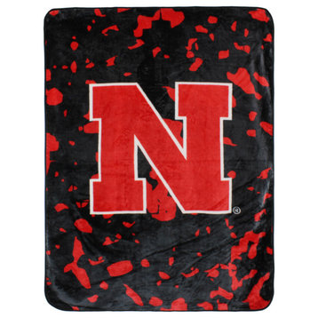Nebraska Huskers Throw Blanket, Bedspread