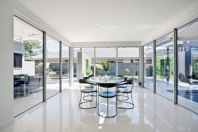 Photo of a modern dining room in Other.