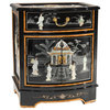 Black Lacquer Nightstand Royal Ladies