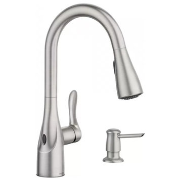 Moen 87087EWSRS Arlo One-Handle Kitchen Faucet - Spot Resist Stainless