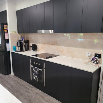 Italian Pink Kitchen Splashback