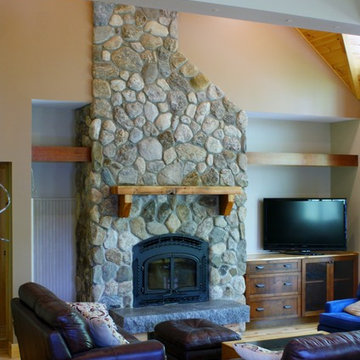 Stoneyard Fieldstone Fireplace