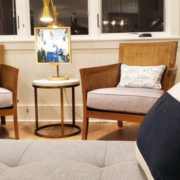 Contemporary Coastal Living Room