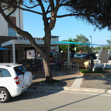 Pergola + Vela. Rosolina Mare
