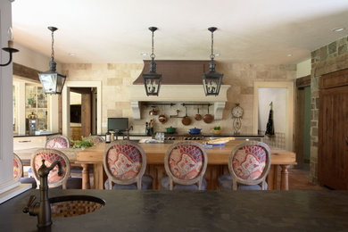 Inspiration for a french country home design remodel in Minneapolis