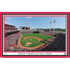 MLB St. Louis Cardinals - Busch Stadium 22 Wall Poster, 22.375 x 34 Framed