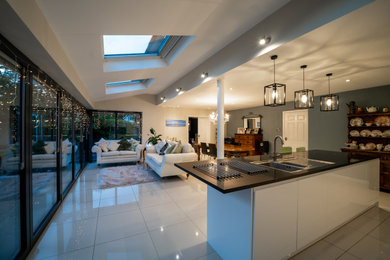 This is an example of a contemporary home in Berkshire.