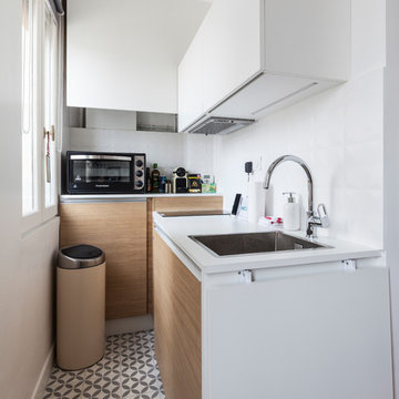 Optimisation d'un studio de 17 m2 cuisine
