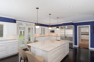 Kitchen - contemporary kitchen idea in New York