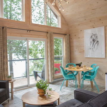 Meet BUNKIE!  A 320 Sq Foot Cottage bursting with style & design!