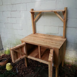 Cedar Potting Bench - Potting Benches