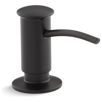 Kohler Contemporary Design Soap/Lotion Dispenser, Matte Black
