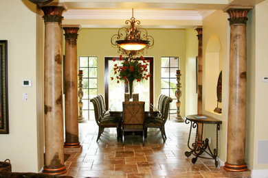 Inspiration for a dining room remodel in Miami