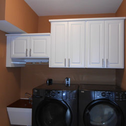 Laundry; Ashburn, VA - Storage Cabinets