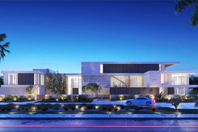 Modern exterior home idea in Other