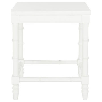 Roxie Accent Table Vintage White