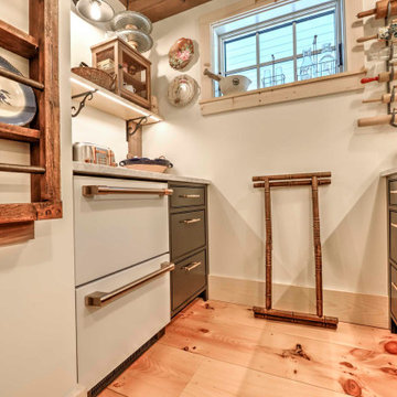 Rustic Ski Chalet Kitchen - West Dover, VT