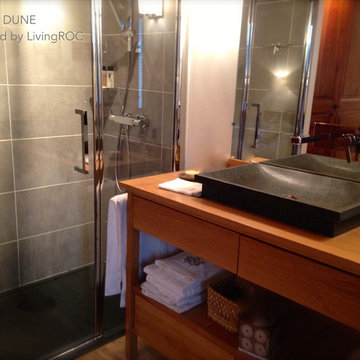 OUR CLIENTS' INSTALLATION WITH OUR TRENDY NATURAL STONE PRODUCTS