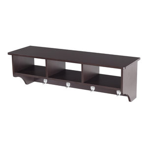 Cubby Wall Mount Organizer Contemporary Wall Organizers By