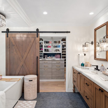 Rustic Glam Primary Suite