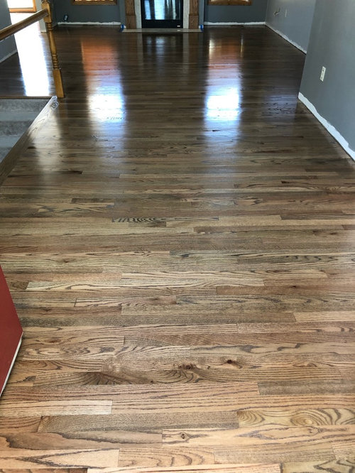 Handrail stain color?