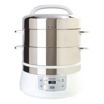 Stainless Steel Electric Food Steamer