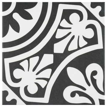 Majestic Tiena Black Porcelain Floor and Wall Tile