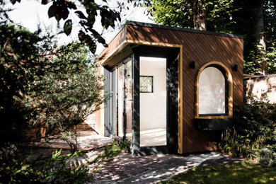 Design ideas for a small contemporary detached office/studio/workshop in London.
