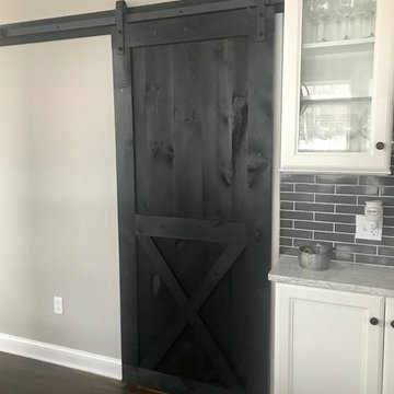 Laundry & Powder Room Barn Doors