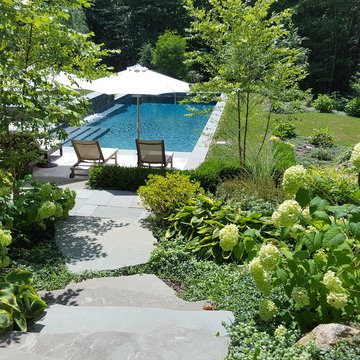 Redding Pool and Landscape