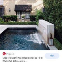 Pool Waterfall Ideas