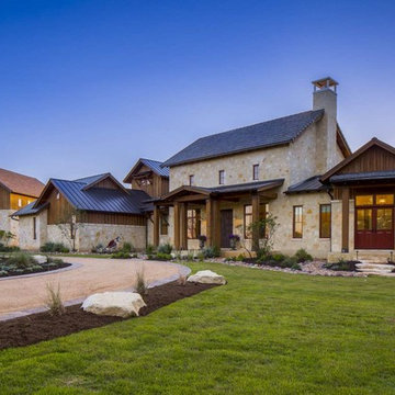 New Take on Texas Farmhouse by John Siemering Homes Austin TX