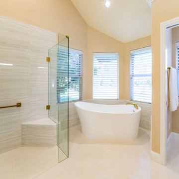 Chic Bathroom Remodel on Sutton Ave