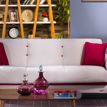 Fabio Sofa Sleeper | Plato Cream