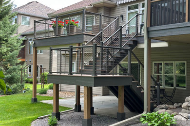 Inspiration for a deck remodel in Minneapolis