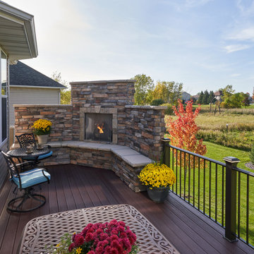 Deck/Fireplace Remodel in Plymouth